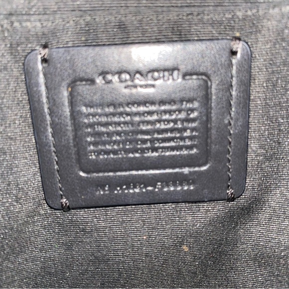 Coach Metallic Silver Shoulder Bag - Picture 4 of 12